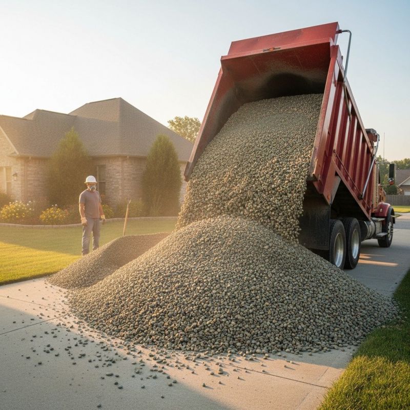 Pea Gravel Delivery