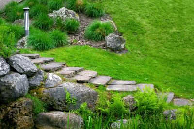 A Sloping Yard is Hard to Enjoy and Care For!